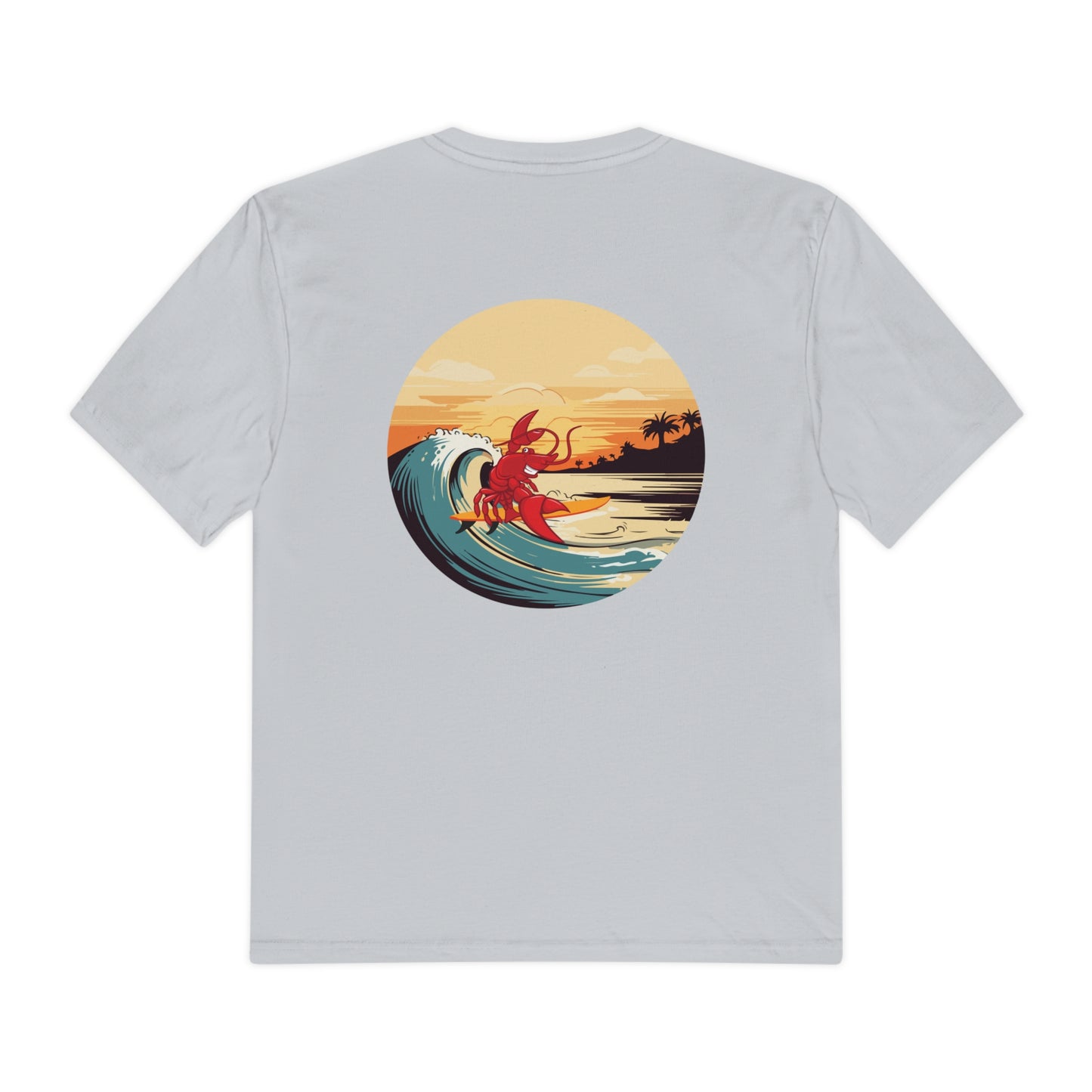 Perfect Weight® Tee Larry Surfing wave (front and back logo)