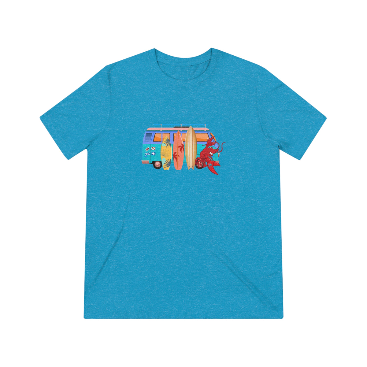 Unisex Triblend Tee Larry Van (front logo)