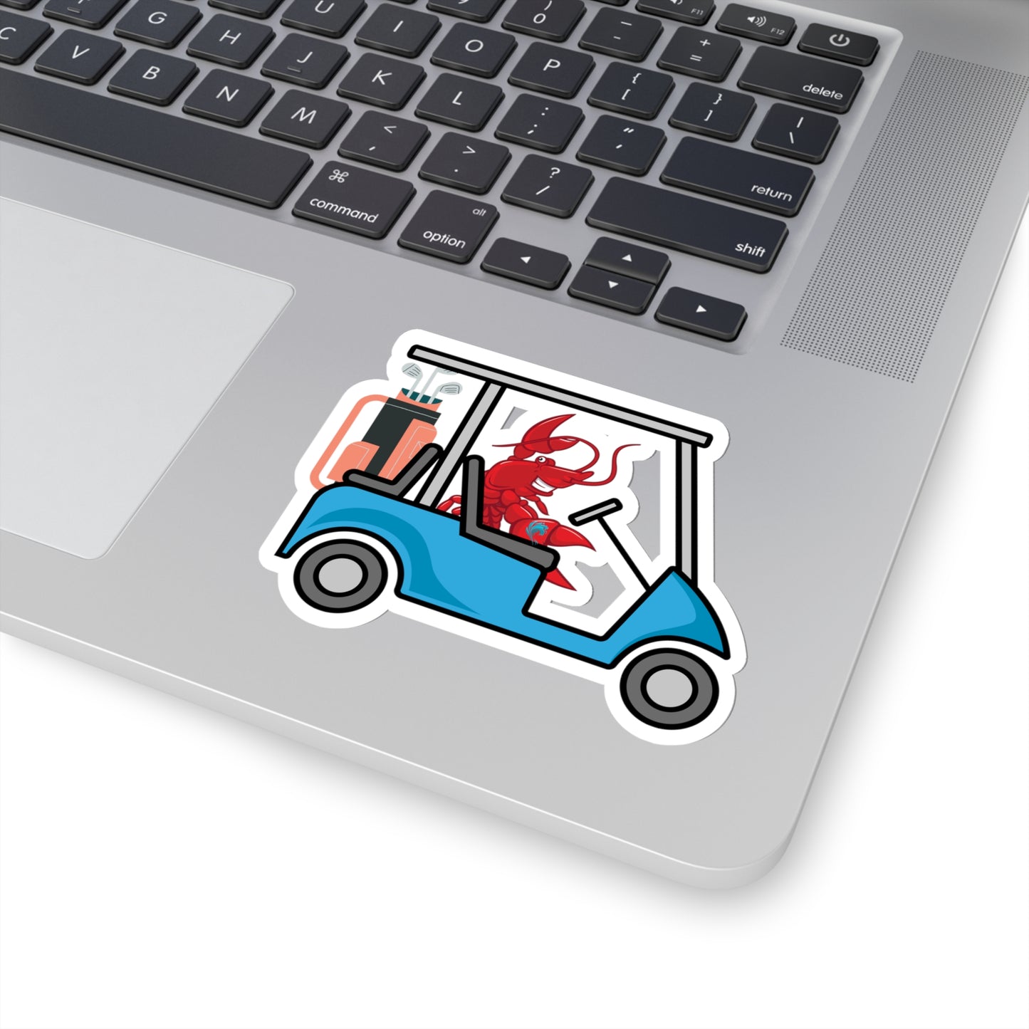 Kiss-Cut Stickers Larry Golf Cart