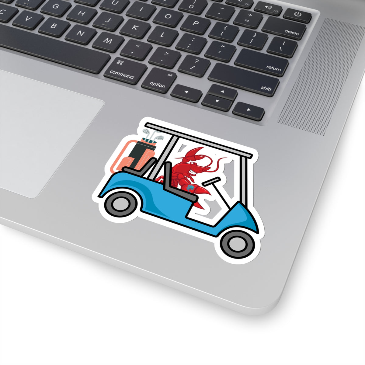 Kiss-Cut Stickers Larry Golf Cart