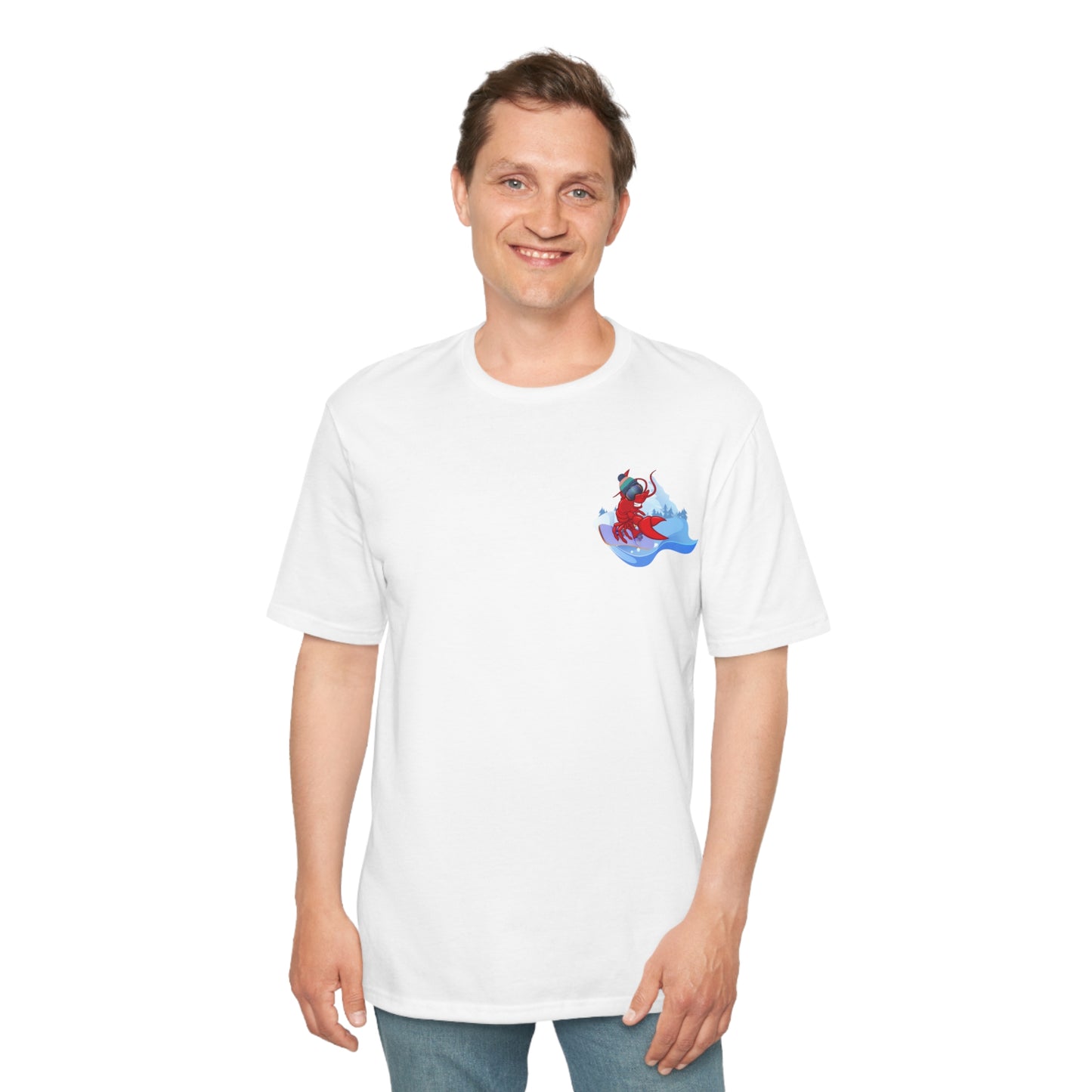 Perfect Weight® Tee Larry Snowboarding (front & back logo)
