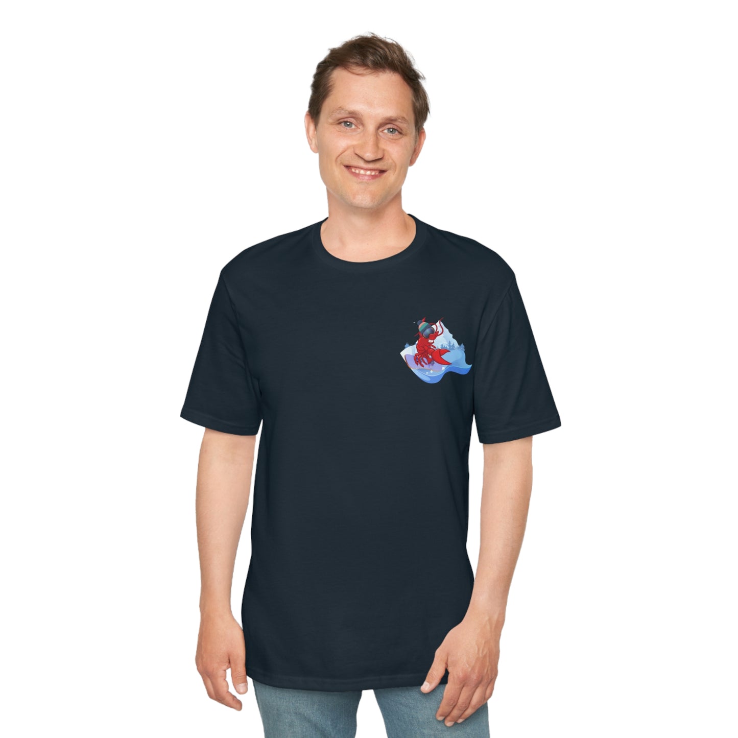 Perfect Weight® Tee Larry Snowboarding (front & back logo)