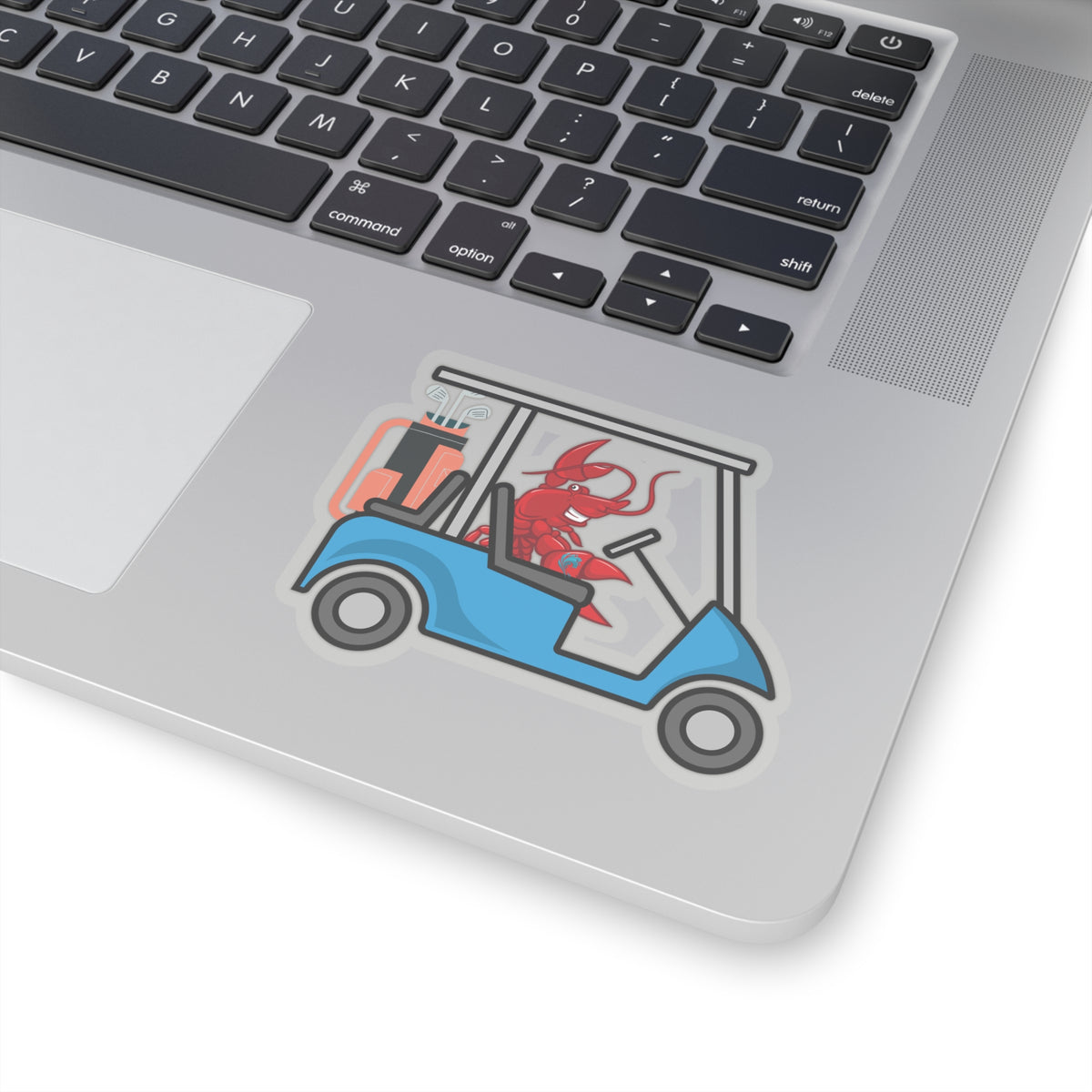 Kiss-Cut Stickers Larry Golf Cart