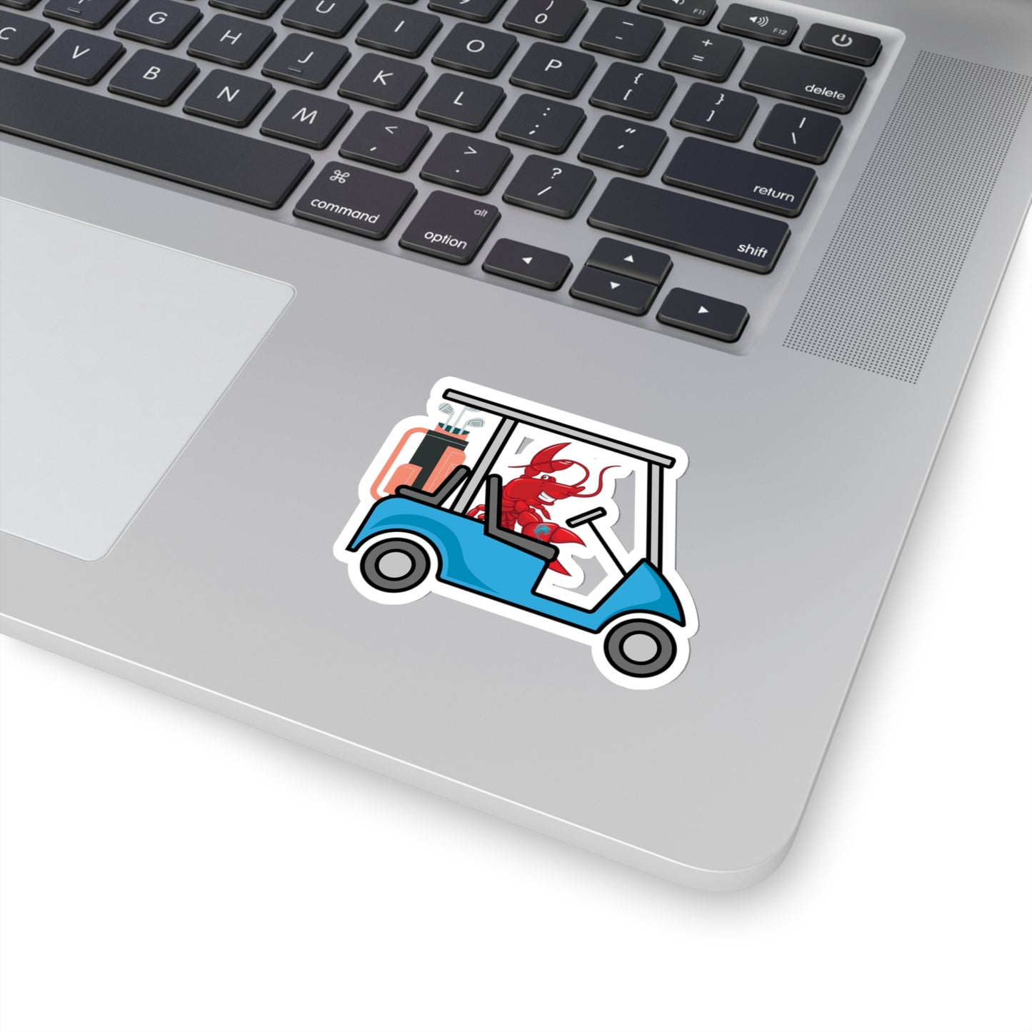Kiss-Cut Stickers Larry Golf Cart