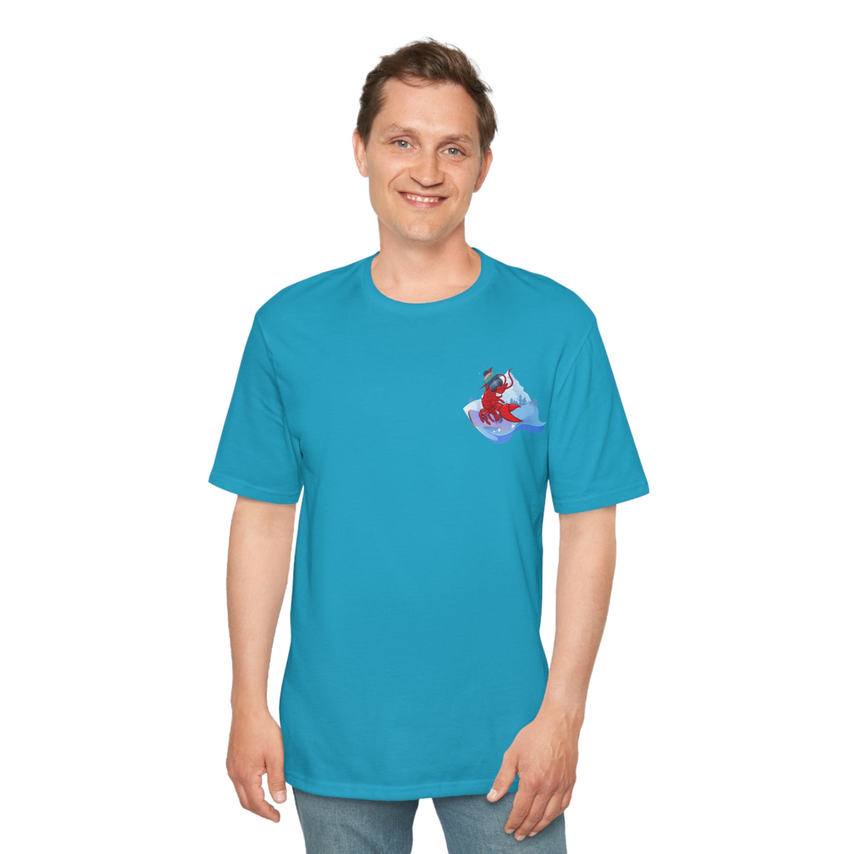 Perfect Weight® Tee Larry Snowboarding (front & back logo)