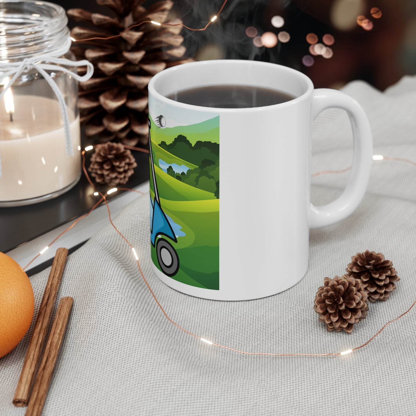Ceramic Mug 11oz Larry Golf