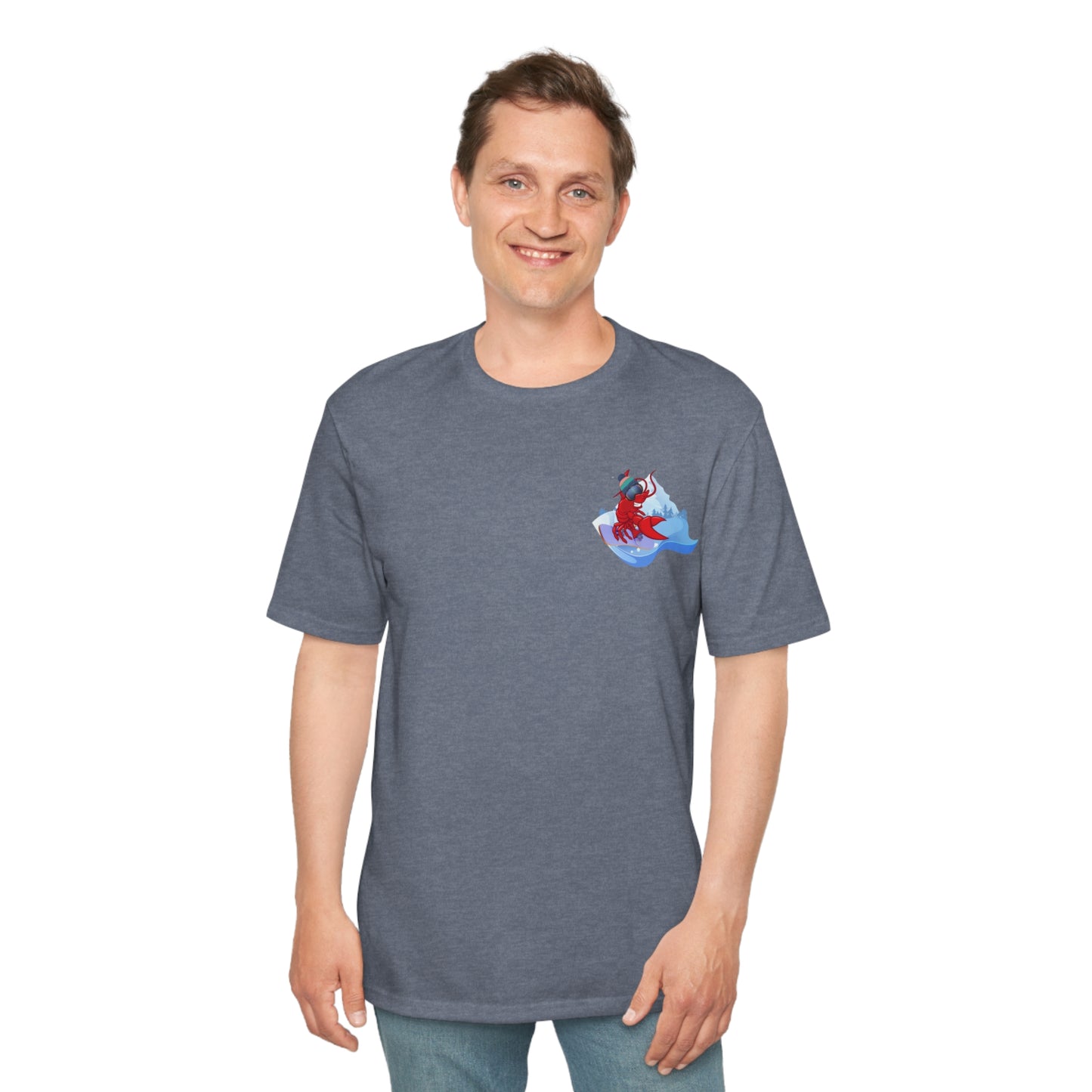 Perfect Weight® Tee Larry Snowboarding (front & back logo)