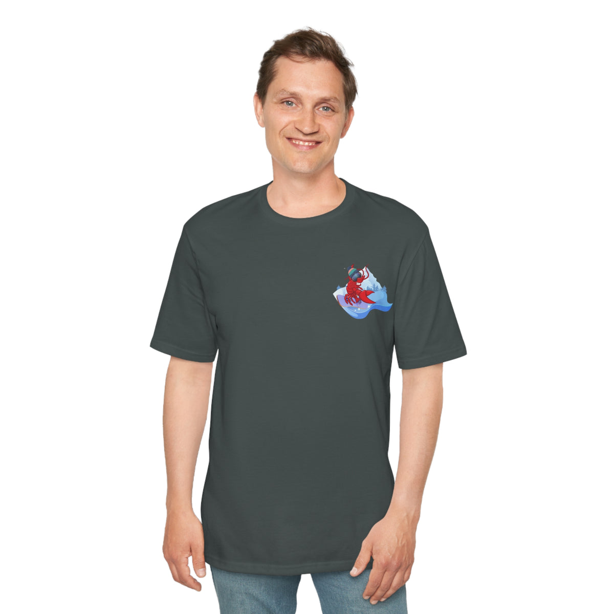 Perfect Weight® Tee Larry Snowboarding (front & back logo)