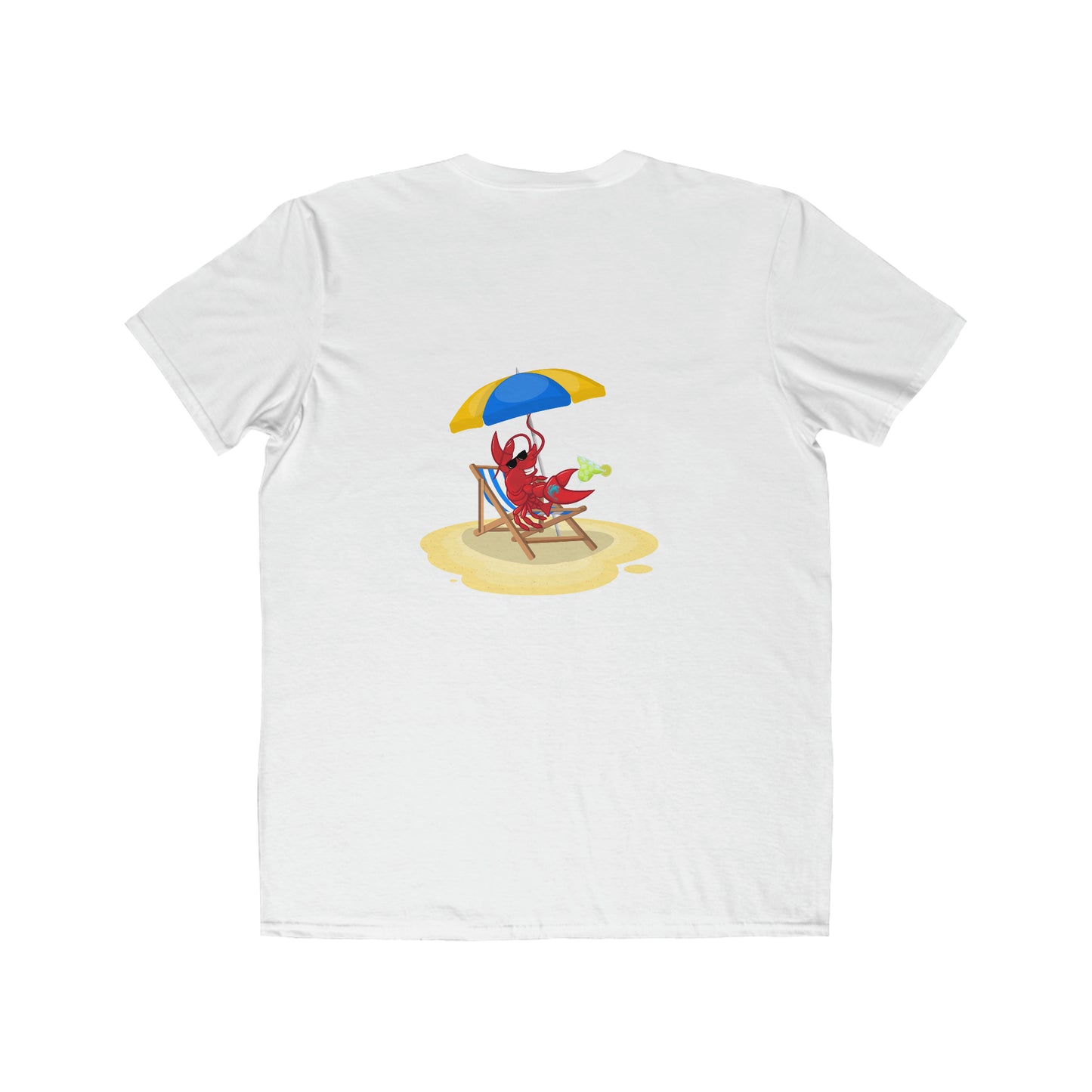 Men's Lightweight Fashion Tee Larry Umbrella (front & back logo)