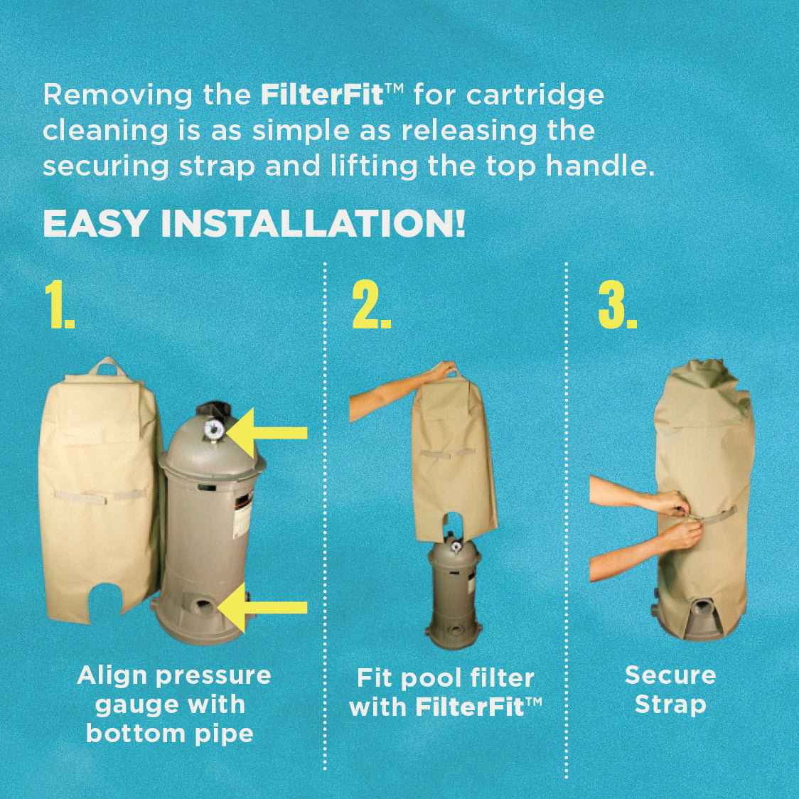 FilterFit™ Cover for Pentair Clean & Clear® RP CCRP-150/200