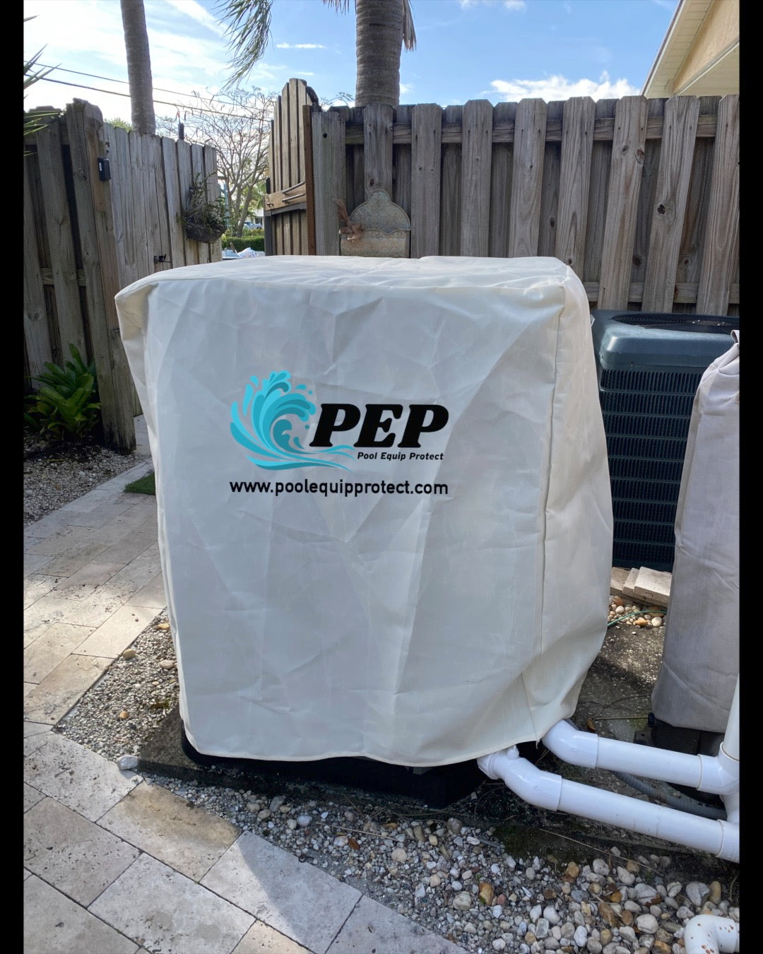 COMING SOON HeaterFit!!! Universal Pool Heater Cover