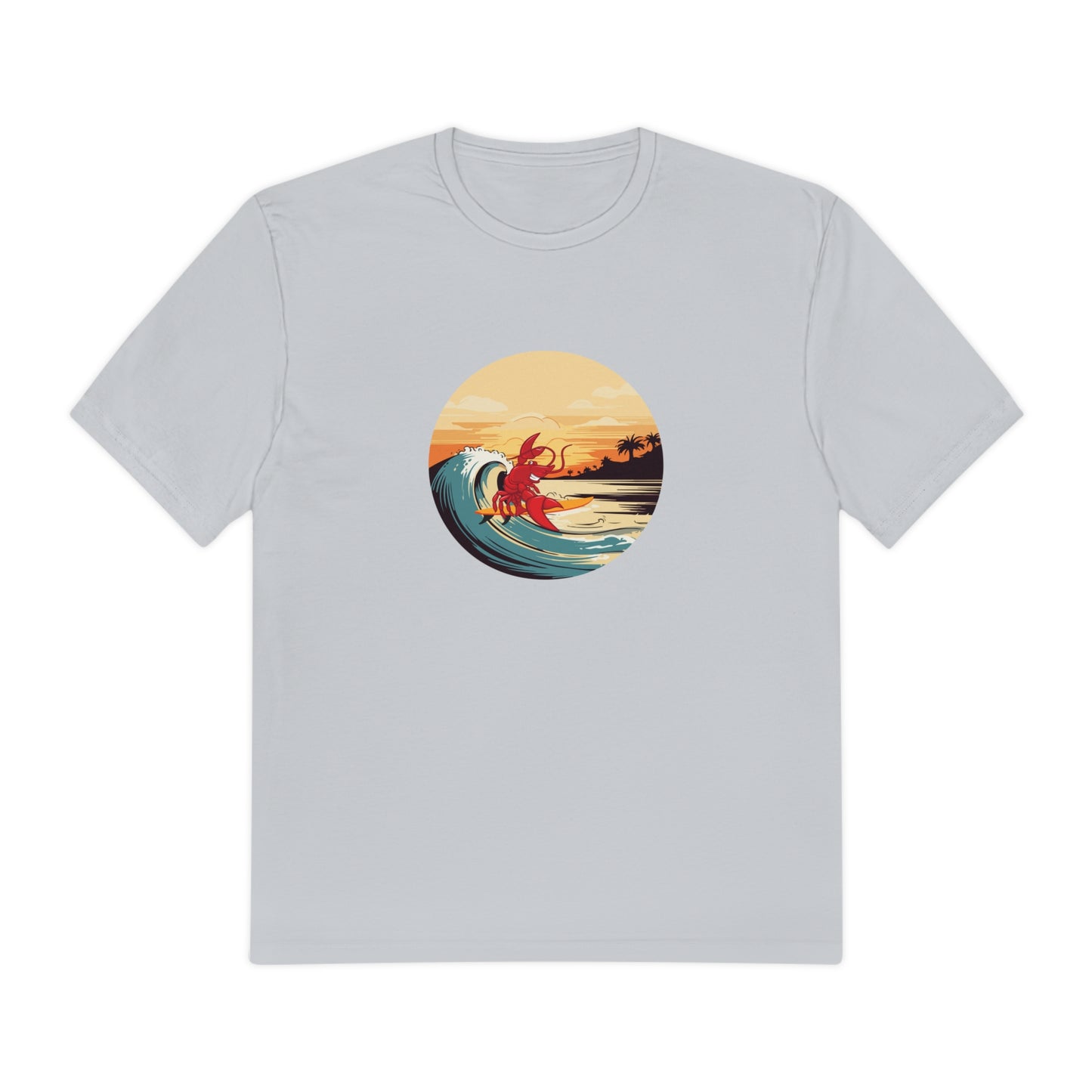 Perfect Weight® Tee Larry Surfing wave (front logo)