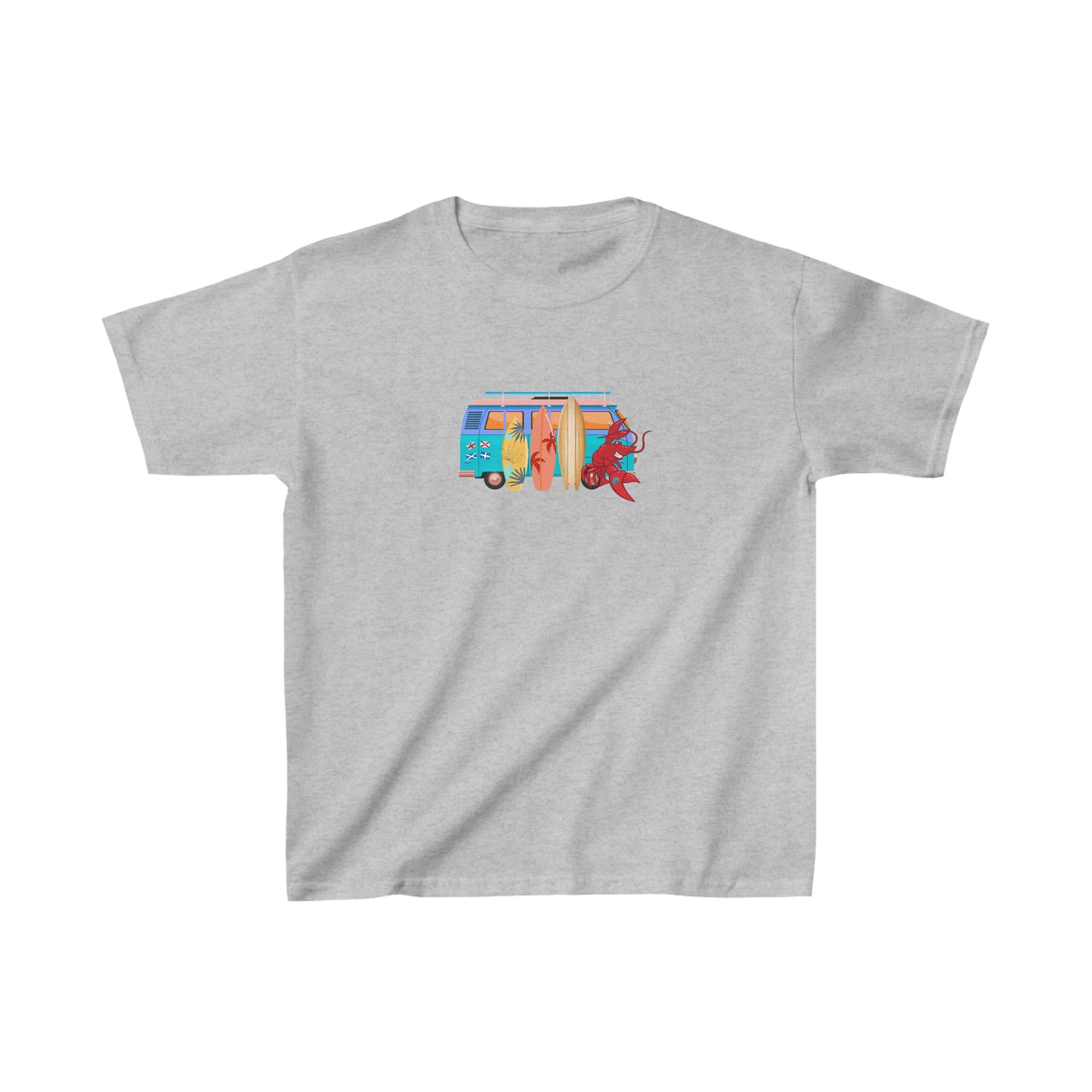 Kids Heavy Cotton™ Tee Larry Van (front logo)