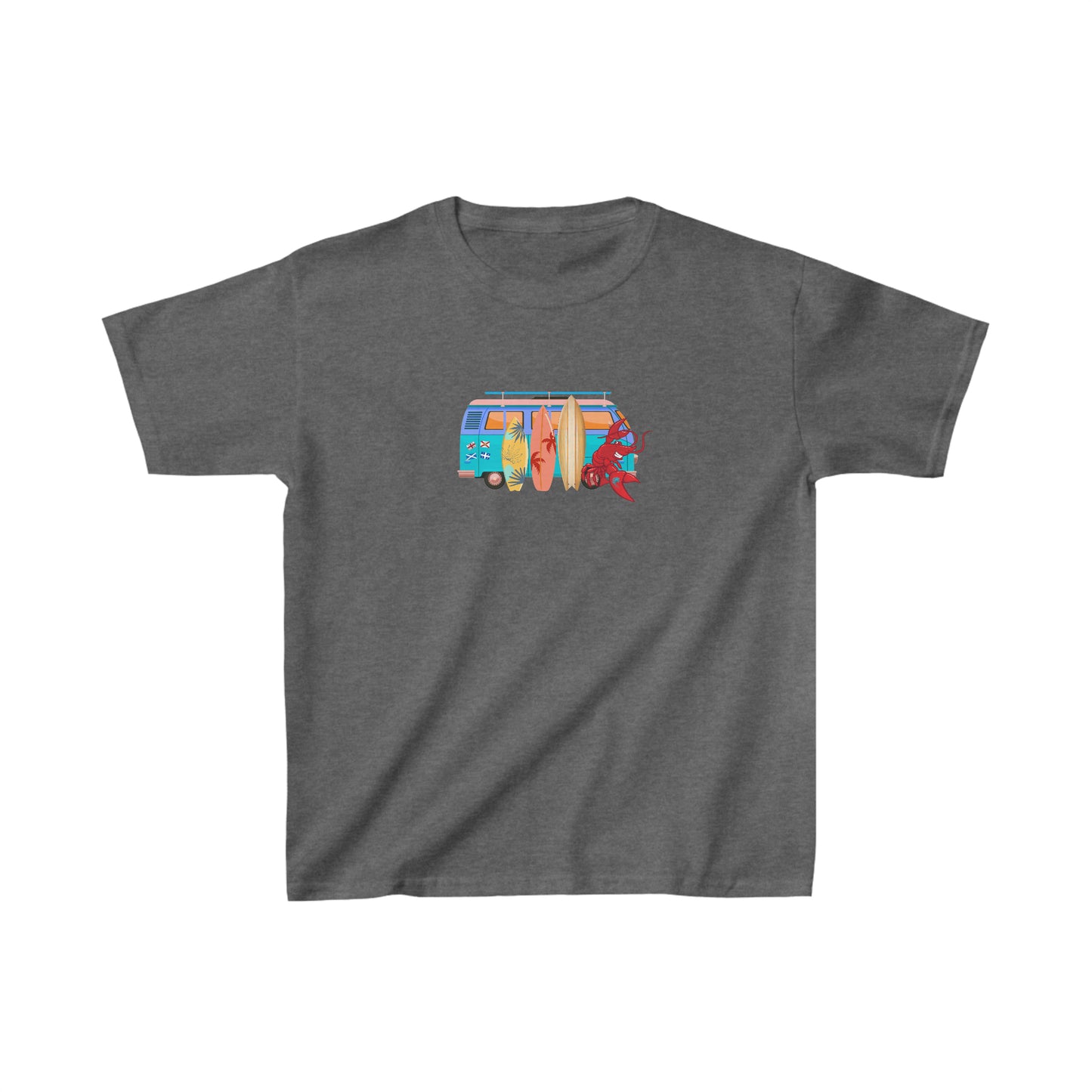 Kids Heavy Cotton™ Tee Larry Van (front logo)