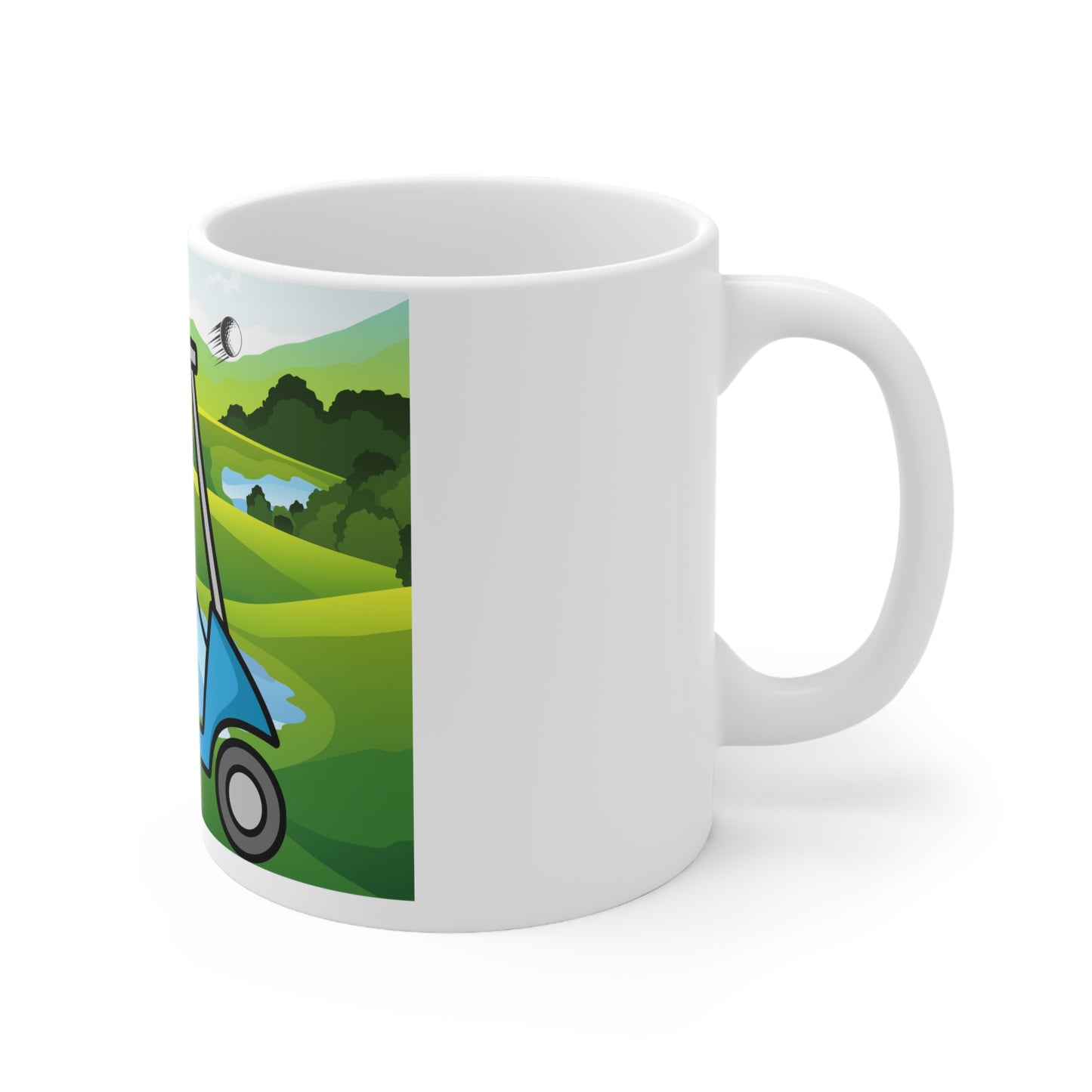 Ceramic Mug 11oz Larry Golf