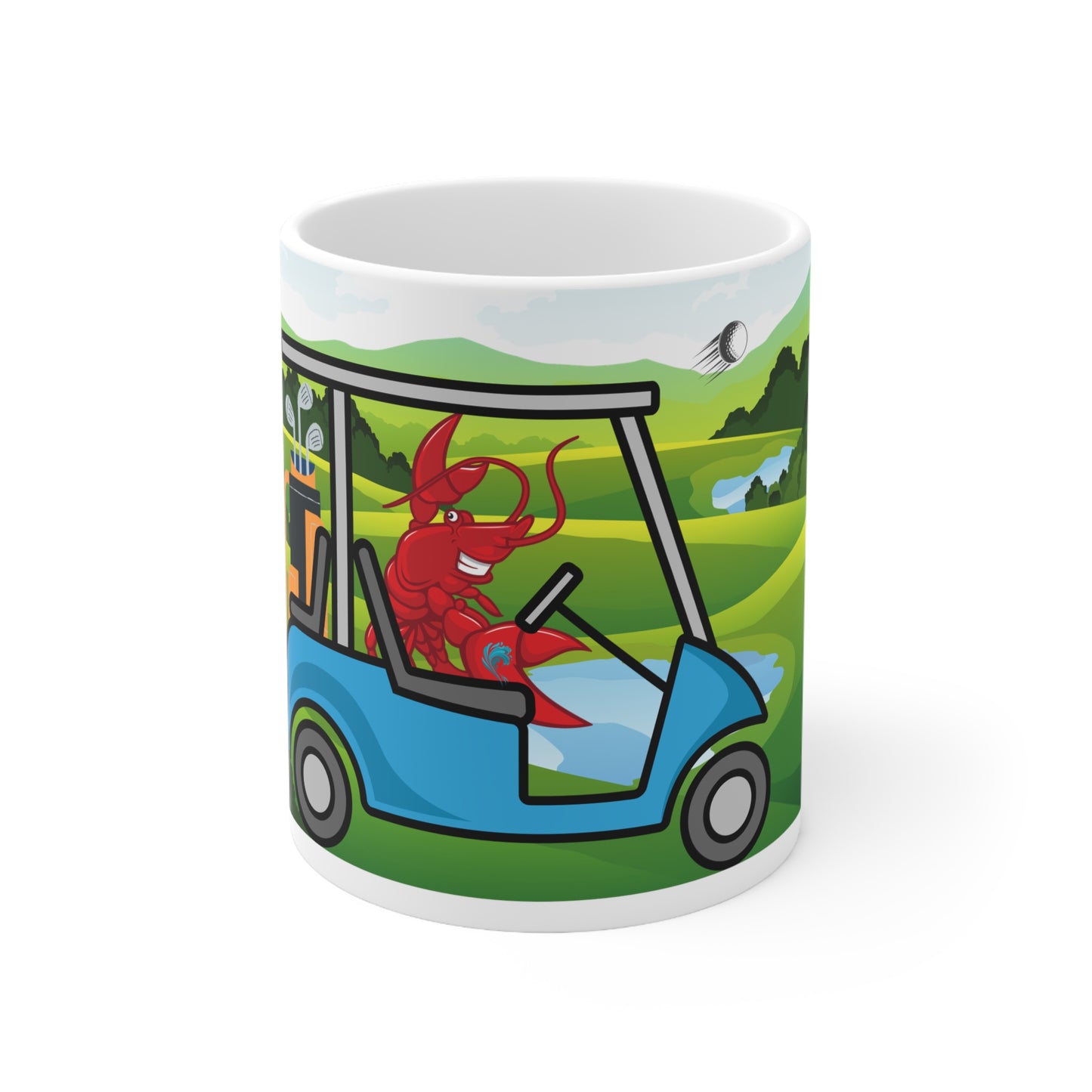 Ceramic Mug 11oz Larry Golf