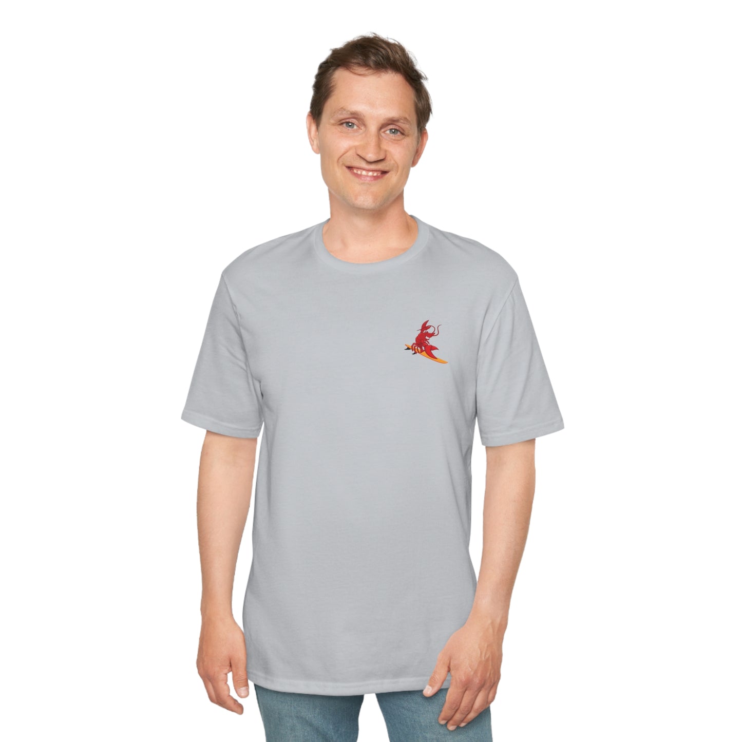 Perfect Weight® Tee Larry Surfing wave (front and back logo)