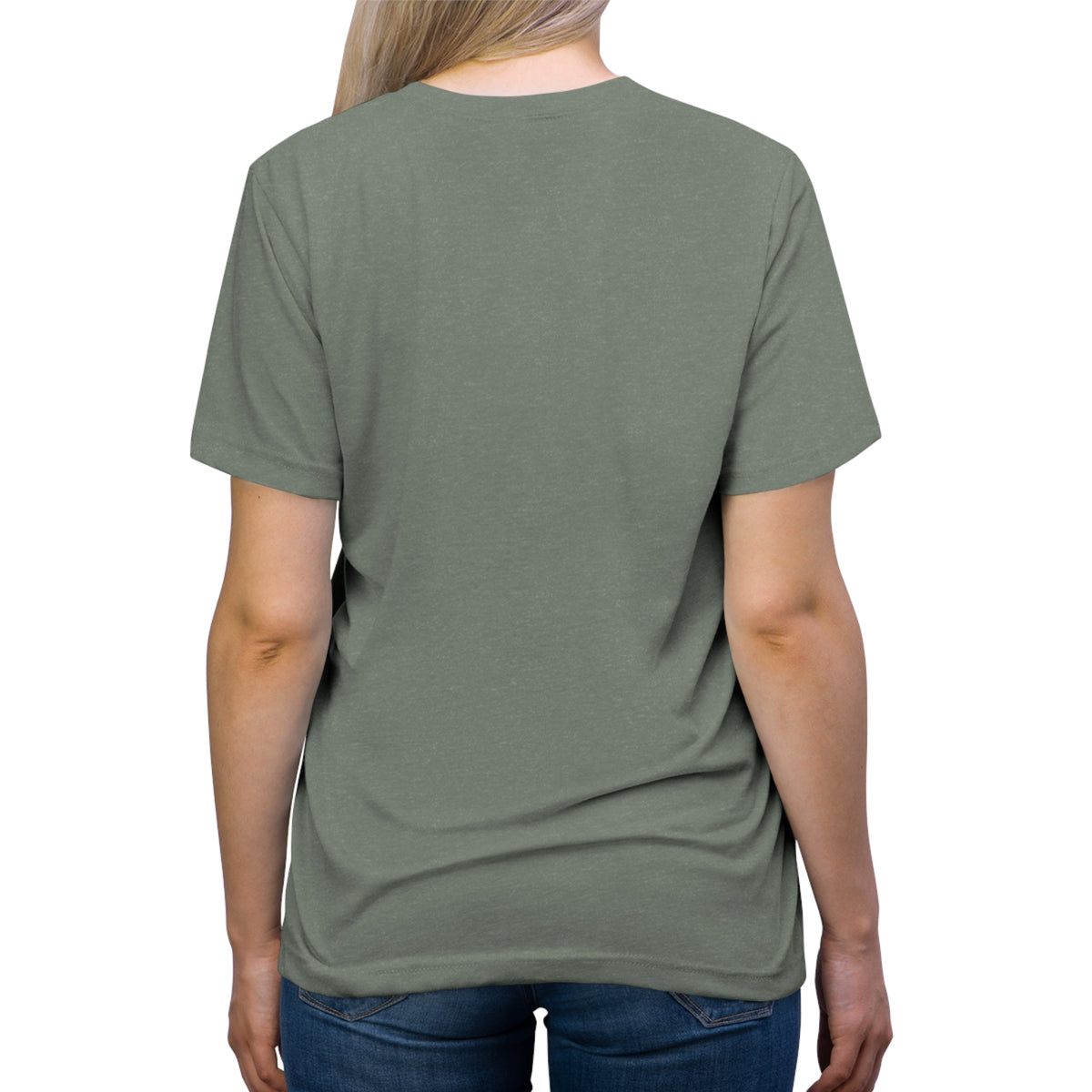Unisex Triblend Tee Larry Van (front logo)