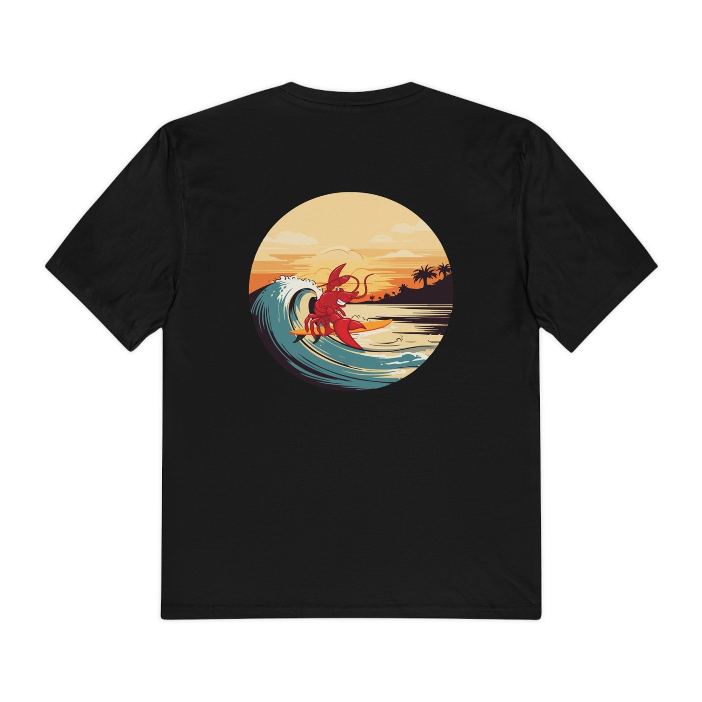 Perfect Weight® Tee Larry Surfing wave (front and back logo)