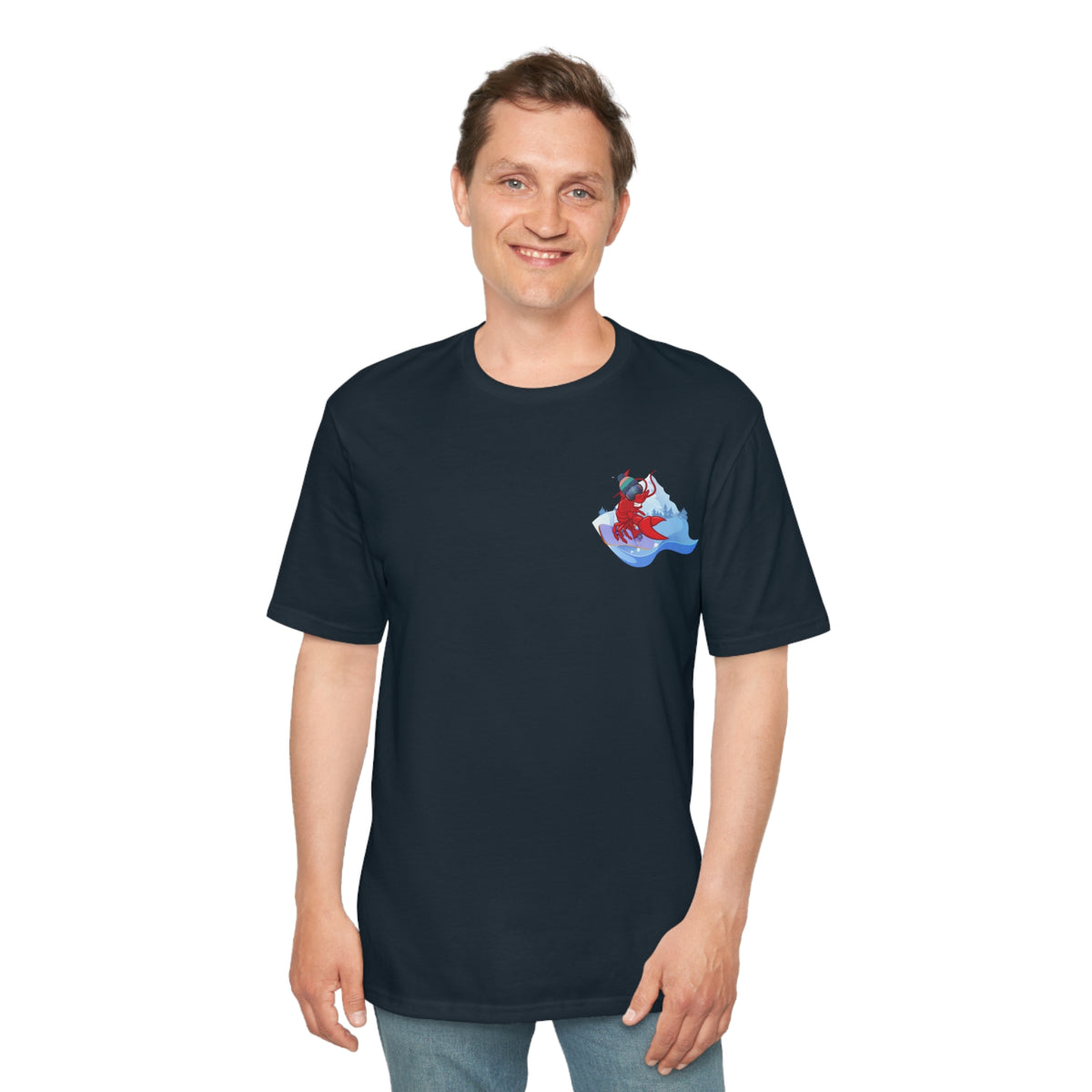 Perfect Weight® Tee Larry Snowboarding (front & back logo)