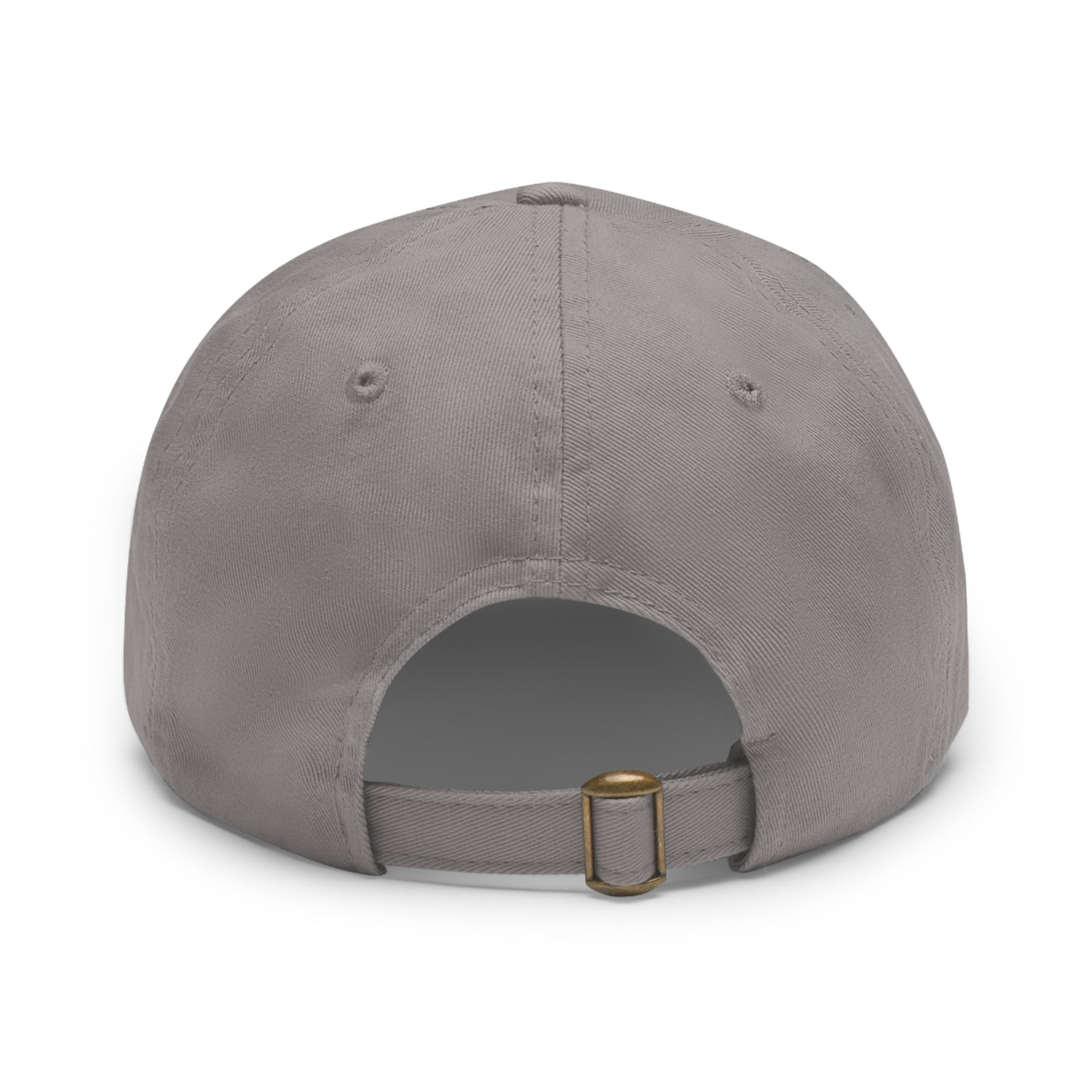 Dad Hat with Leather Patch (Rectangle) Larry Van