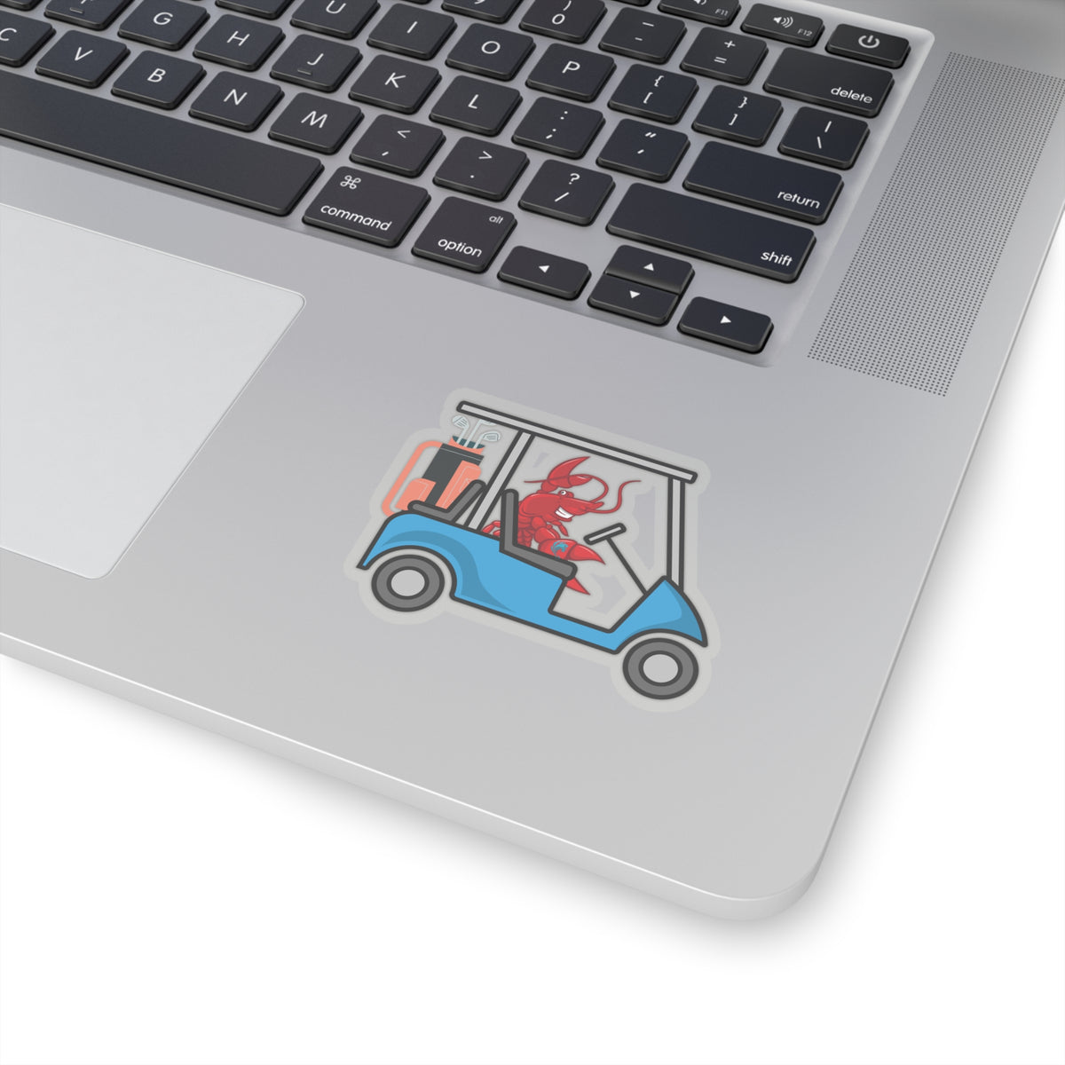 Kiss-Cut Stickers Larry Golf Cart