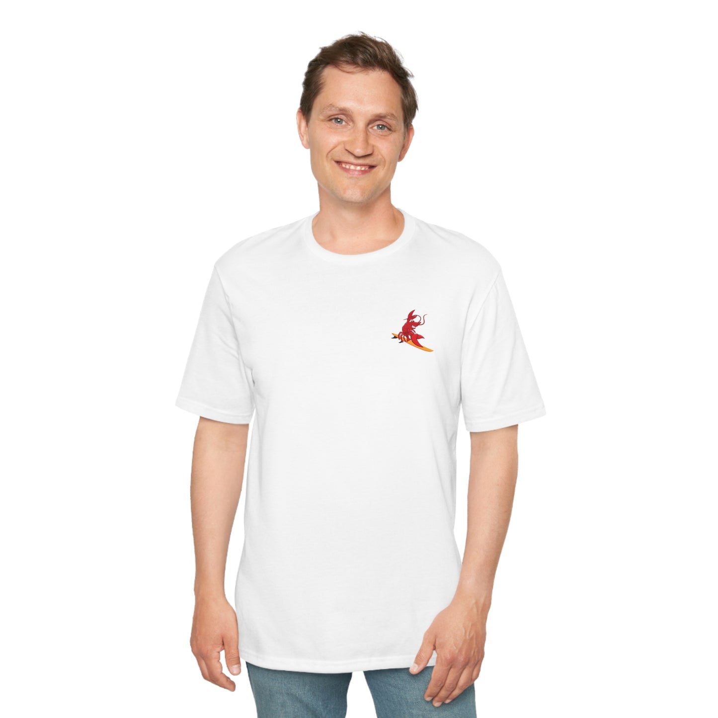 Perfect Weight® Tee Larry Surfing wave (front and back logo)