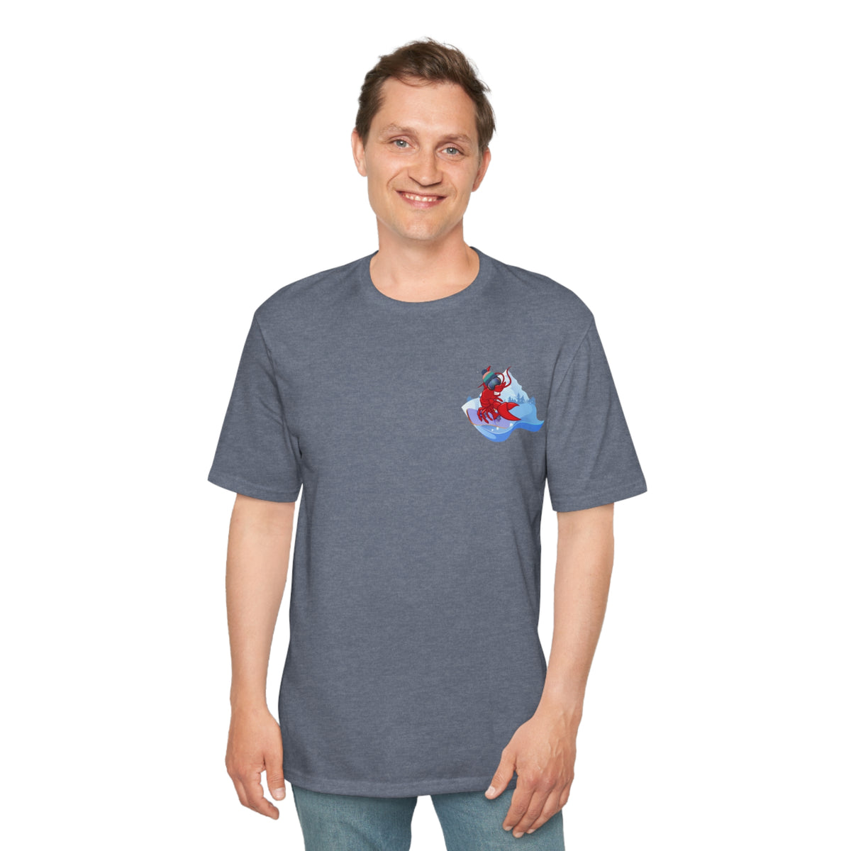 Perfect Weight® Tee Larry Snowboarding (front & back logo)