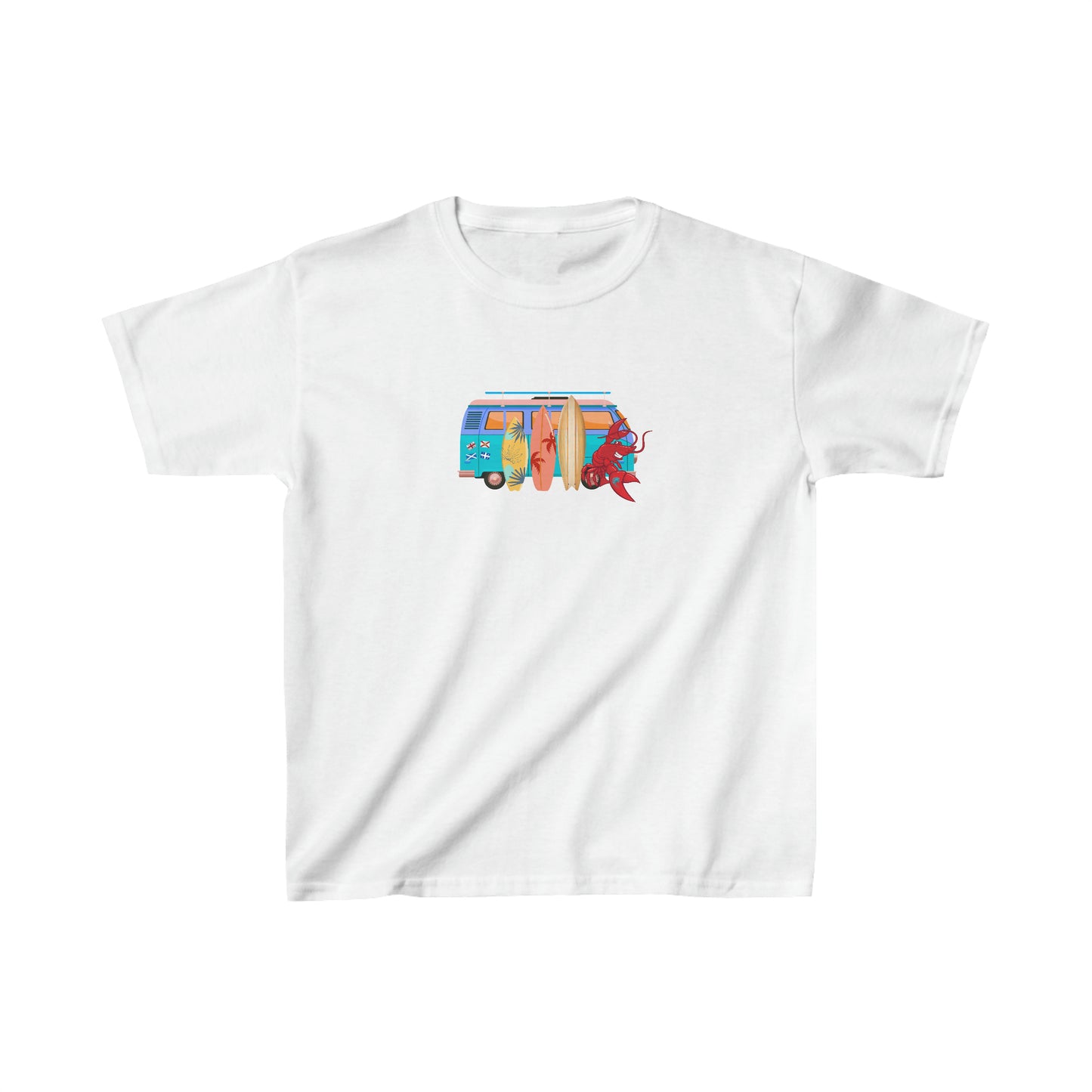 Kids Heavy Cotton™ Tee Larry Van (front logo)