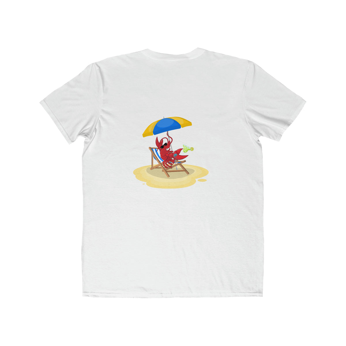 Men's Lightweight Fashion Tee Larry Umbrella (front & back logo)