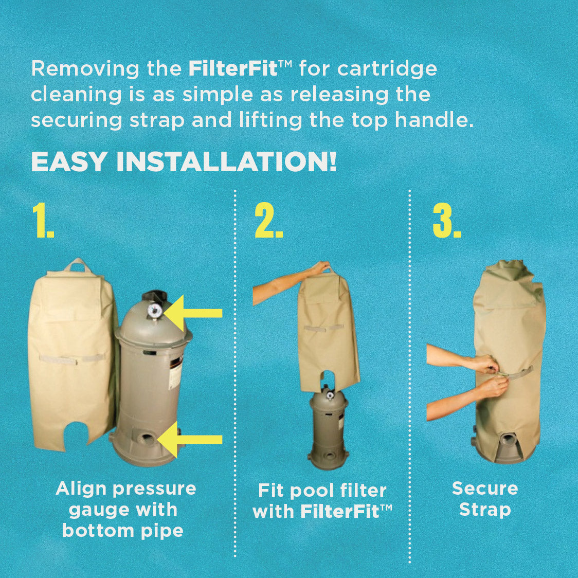 FilterFit™ Cover for Jandy CS150